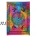 Multi-Color Hippie Mandala Tie Dye Tapestry Ethnic Indian Wall Hanging Hippie Poster Boho Throw   